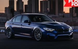 BMW M3 Sedan on HRE Wheels (FF10) 2019 года